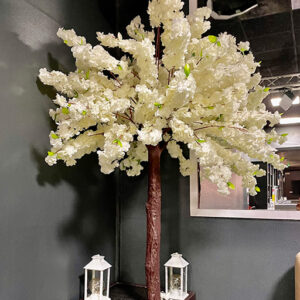 Cerisier artificiel blanc