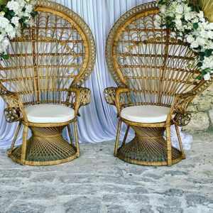 Fauteuil Emmanuelle en Rotin